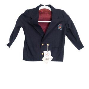 Good Lad of Philadelphia Size 4T Toddlers Navy Blue Blazer W/ Gold Buttons